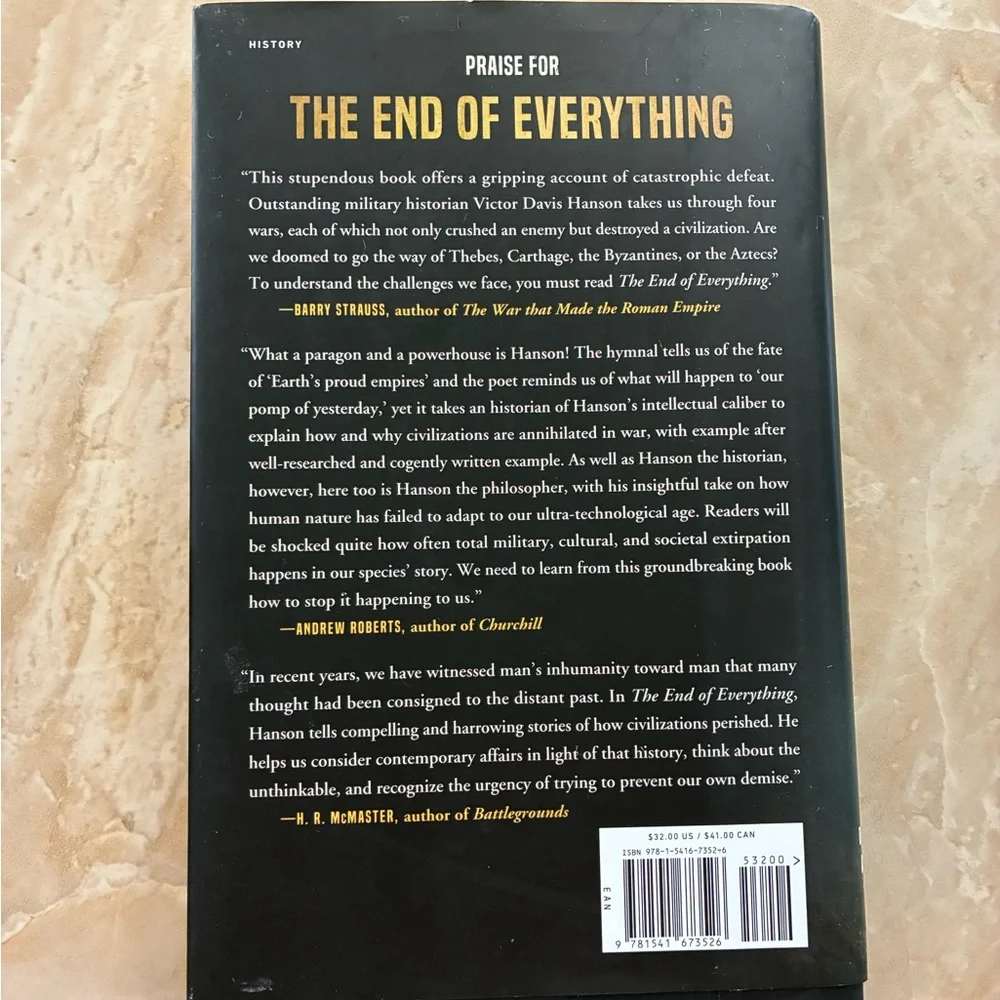 The End of Everything Hardcover Book